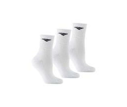 MEDIAS CORTAS PENALTY COLOR BLANCO PAQ X 3 (3 MEDIDAS DIFERENTES)