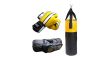 BOLSA DE BOXEO CARGA CON 1PAR DE GUANTES