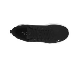 CALZADO RUNNING NEGRO CON BLANCO